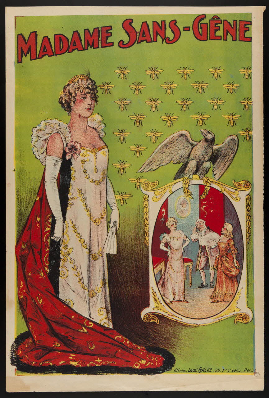 affiche MADAME SANS-GÊNE 1960.147.37 Photo