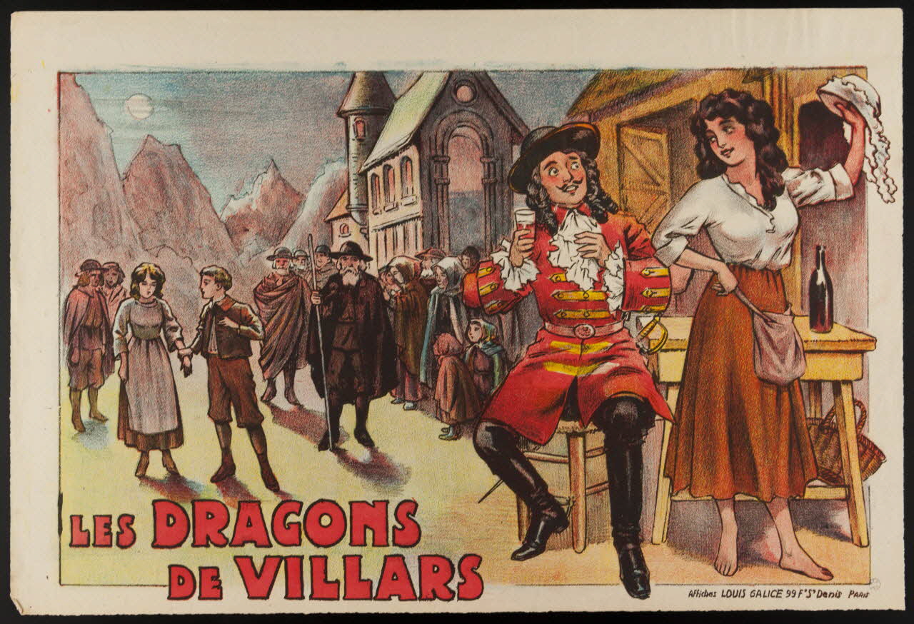 affiche LES DRAGONS  DE VILLARS 1960.147.40 Photo