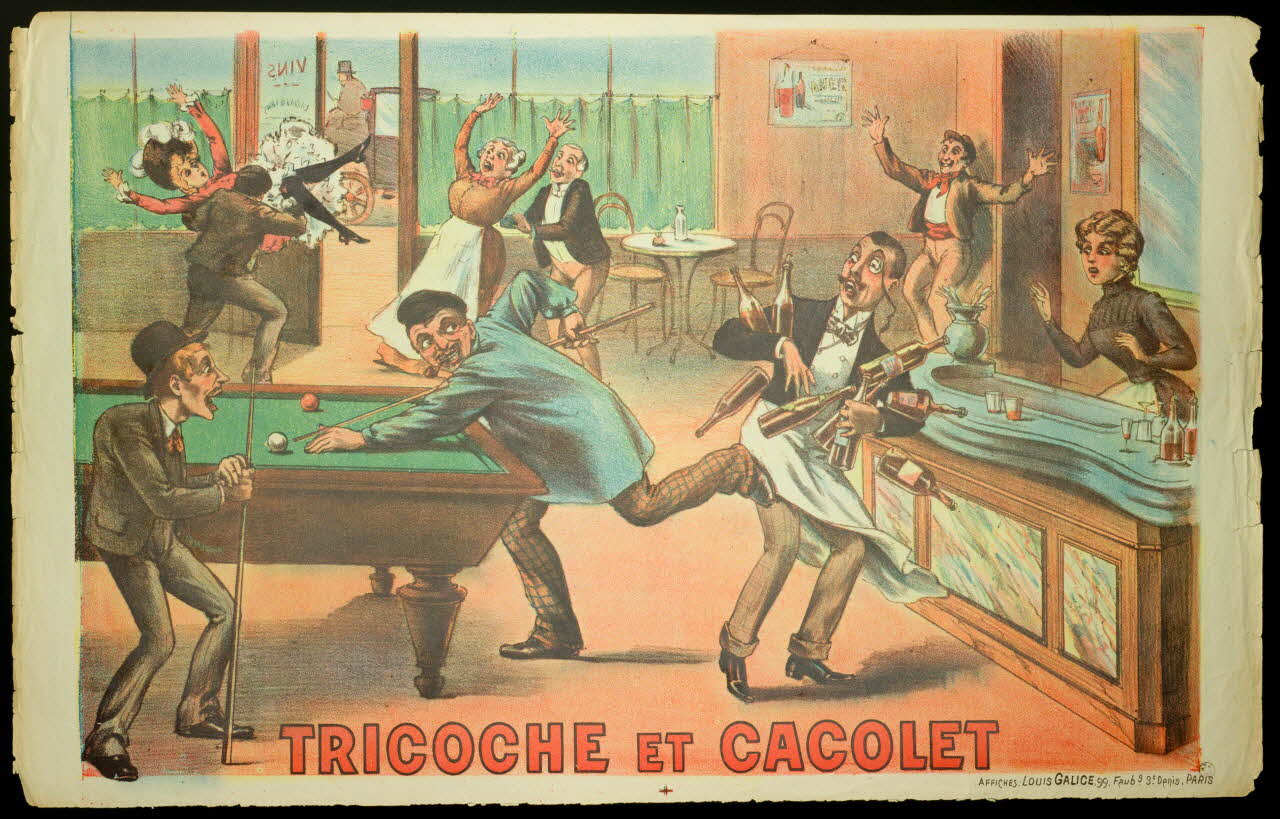 affiche TRICOCHE ET CACOLET 1960.147.41 Photo