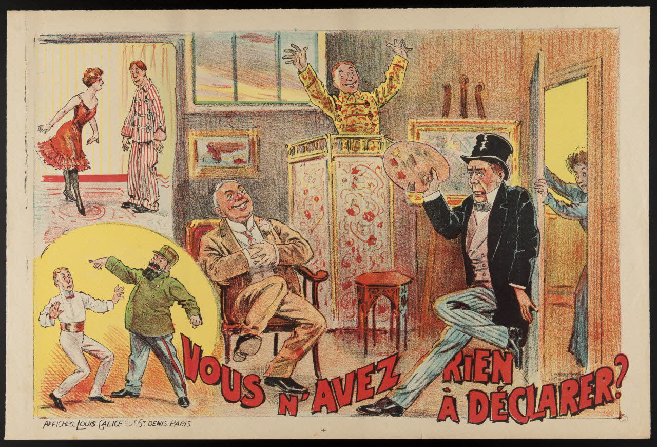 affiche VOUS N'AVEZ  RIEN  A DECLARER? 1960.147.42 Photo