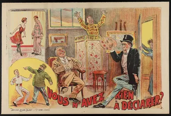 affiche VOUS N'AVEZ  RIEN  A DECLARER? 1960.147.42 Photo