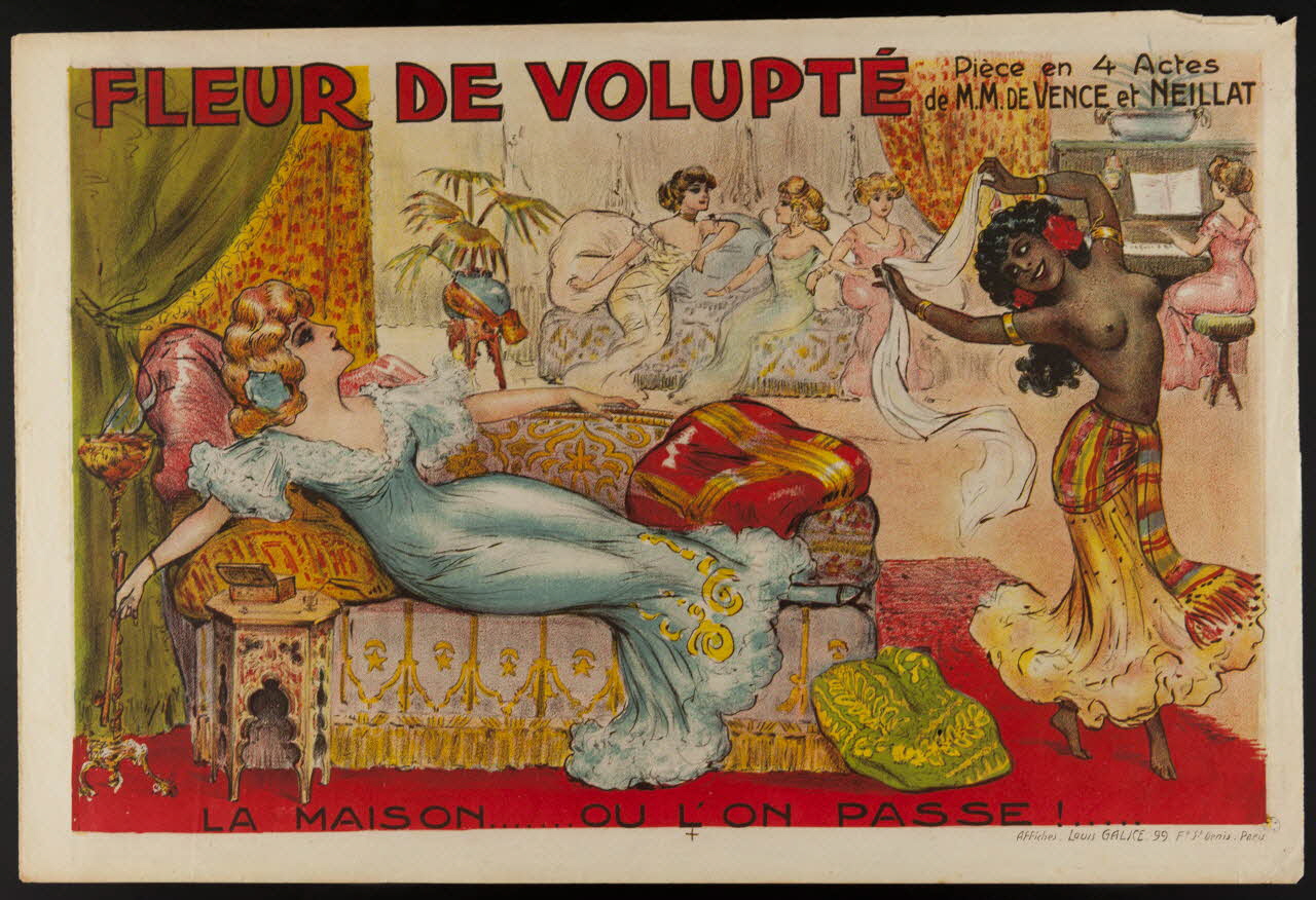 affiche FLEUR DE VOLUPTE 1960.147.46 Photo