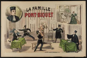 affiche LA FAMILLE  PONT-BIQUET 1960.147.47 Photo