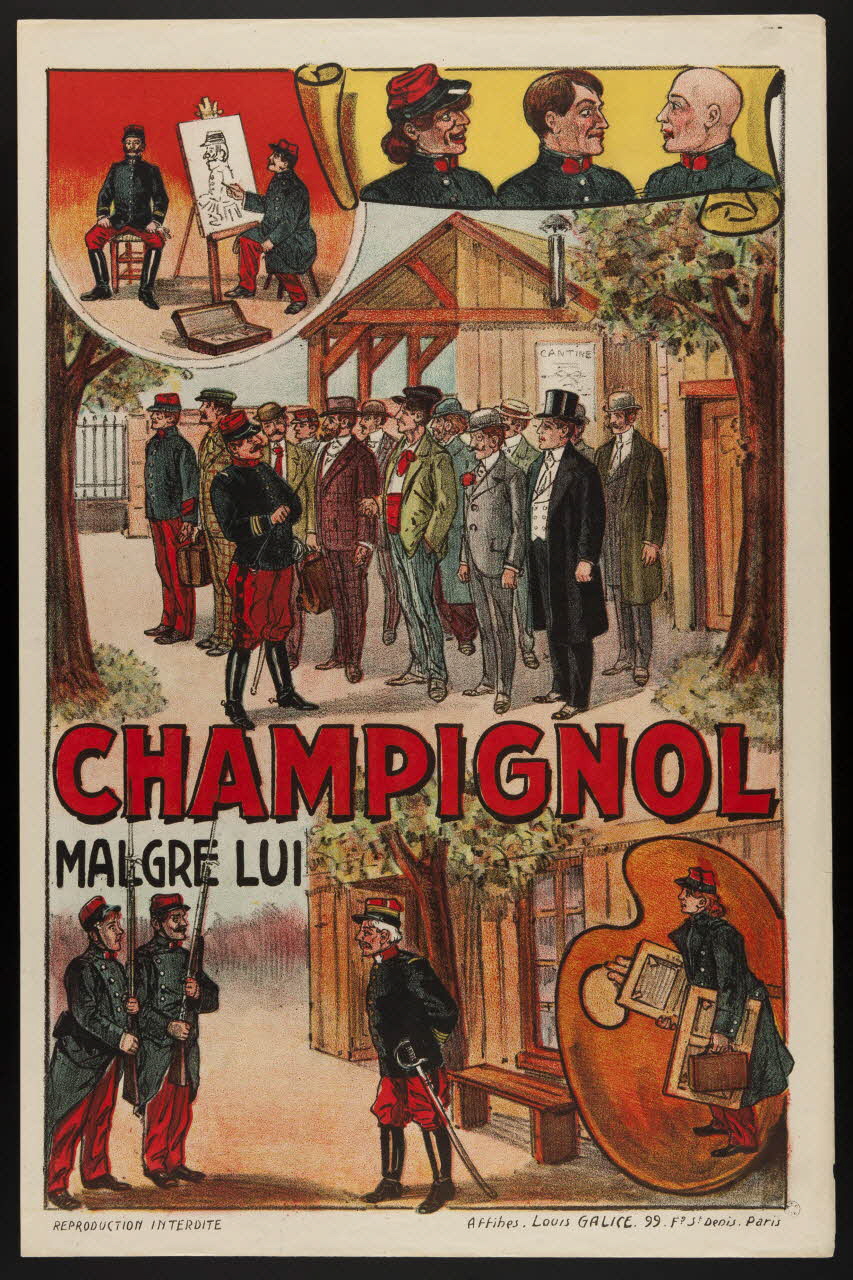 affiche CHAMPIGNOL  MALGRE LUI 1960.147.49 Photo