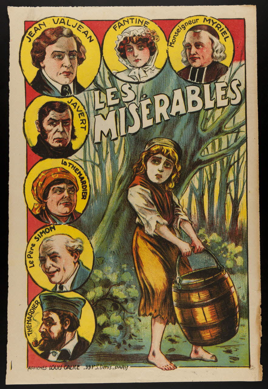 affiche LES  MISERABLES 1960.147.56 Photo