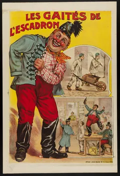 affiche LES GAITES DE  L'ESCADRON 1960.147.57  Photo