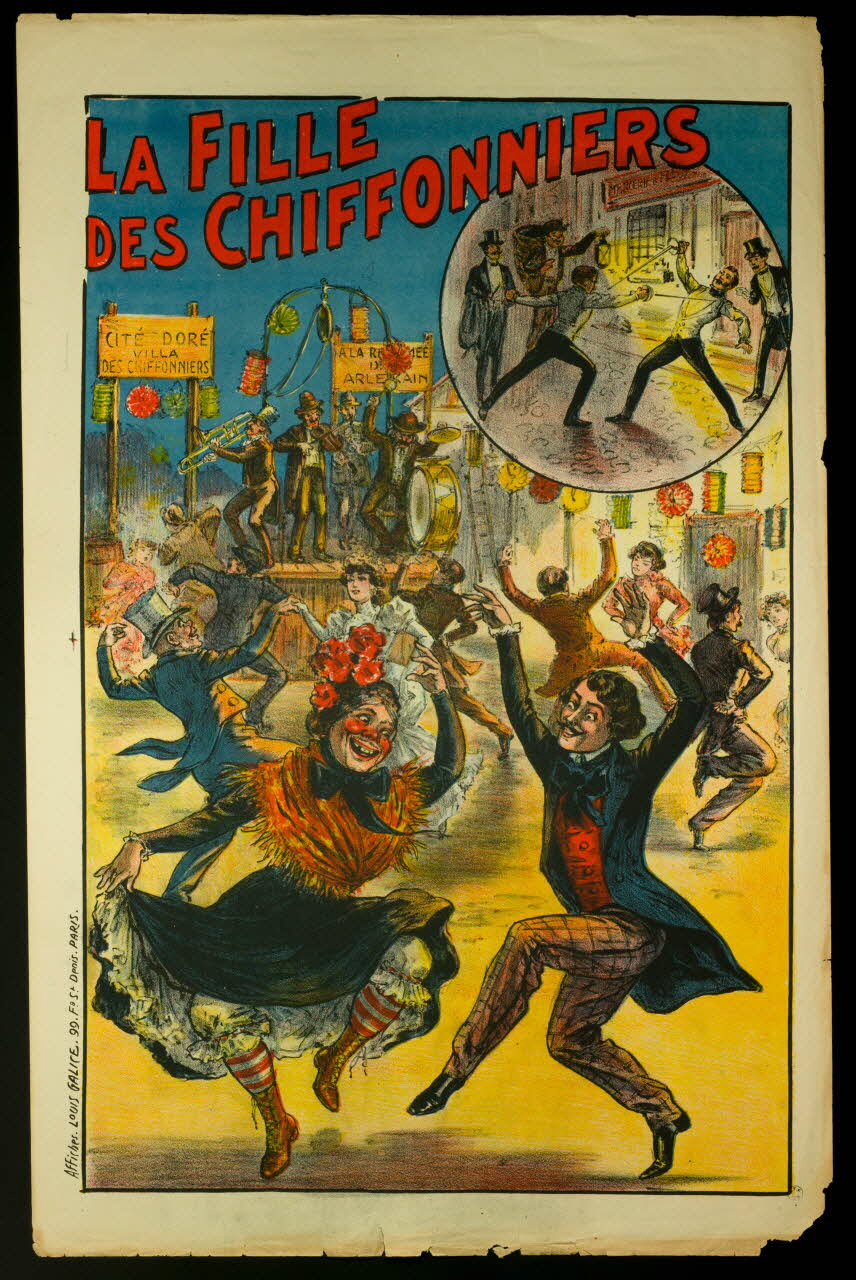 affiche LA FILLE  DES CHIFFONNIERS 1960.147.58 Photo