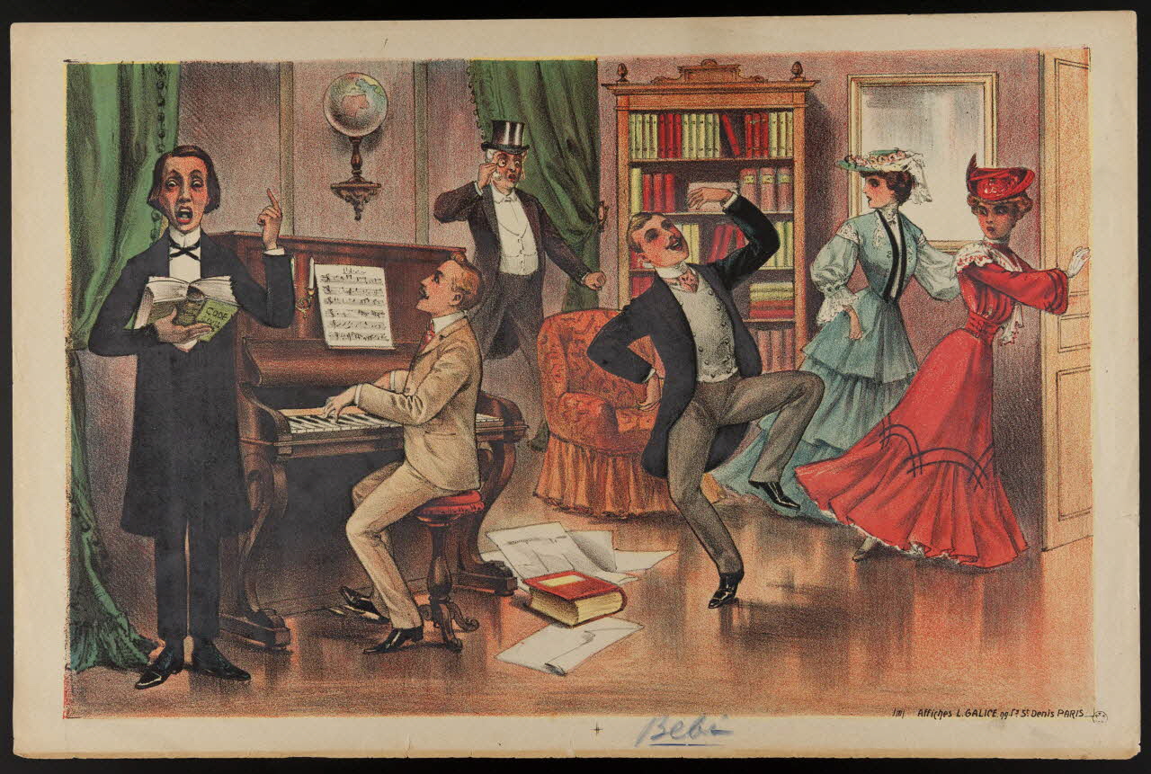 affiche Le danseur de salon 1960.147.59 Photo