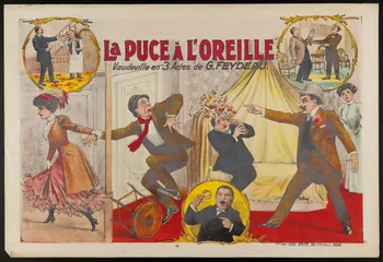affiche LA PUCE A L'OREILLE 1960.147.61  Photo