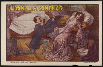 affiche LA DAME AUX CAMELIAS 1960.147.64  Photo