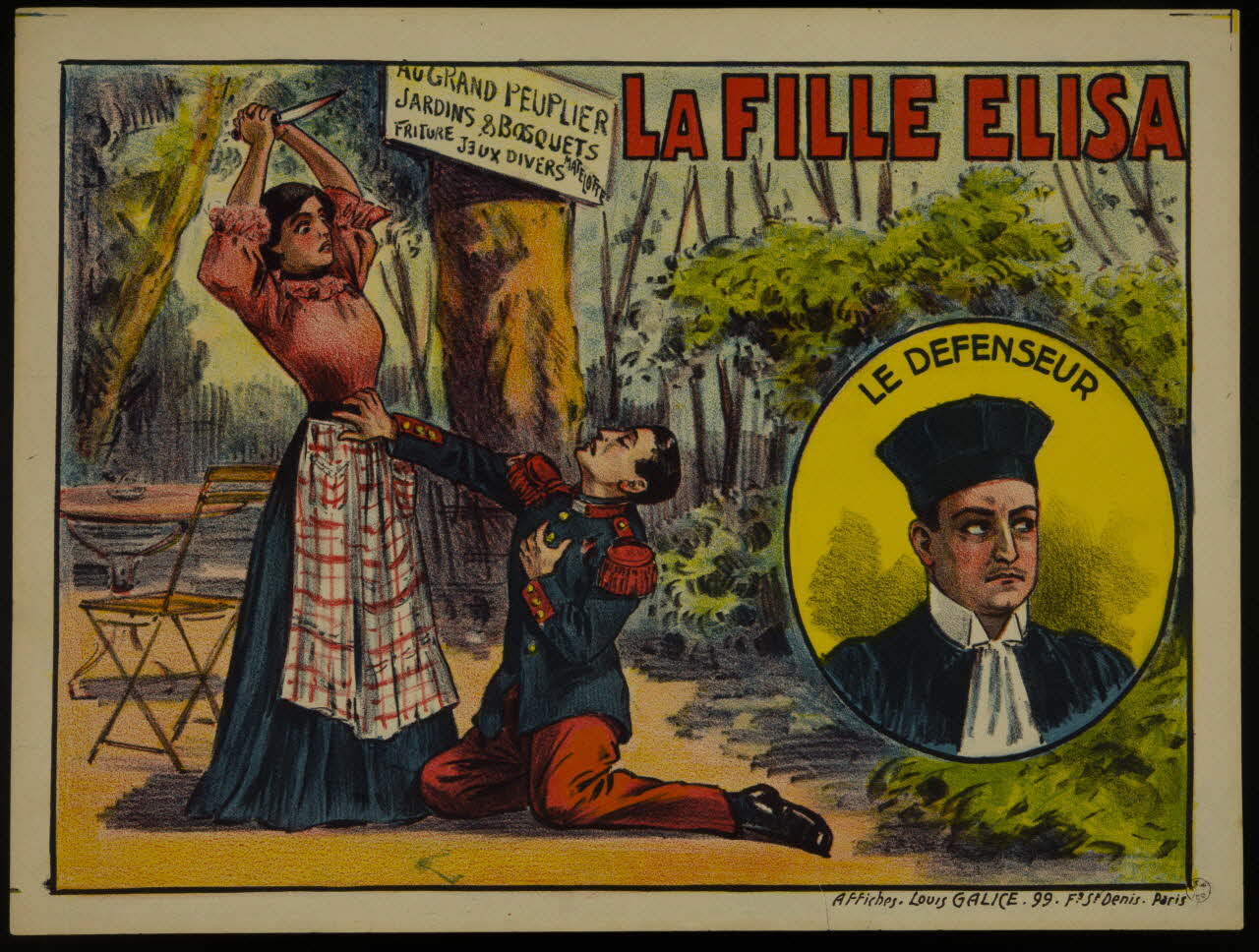 affiche LA FILLE ELISA 1960.147.69 Photo