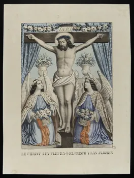 estampe LE CHRIST AUX FLEURS 1960.147.70 Photo