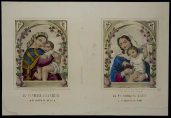estampe LA Ste. VIERGE A LA CHAISE 1960.147.77 Photo