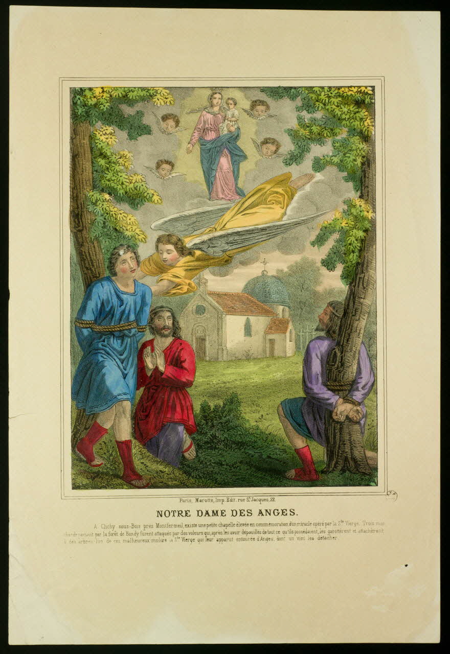 estampe NOTRE DAME DES ANGES. 1960.147.80 Photo