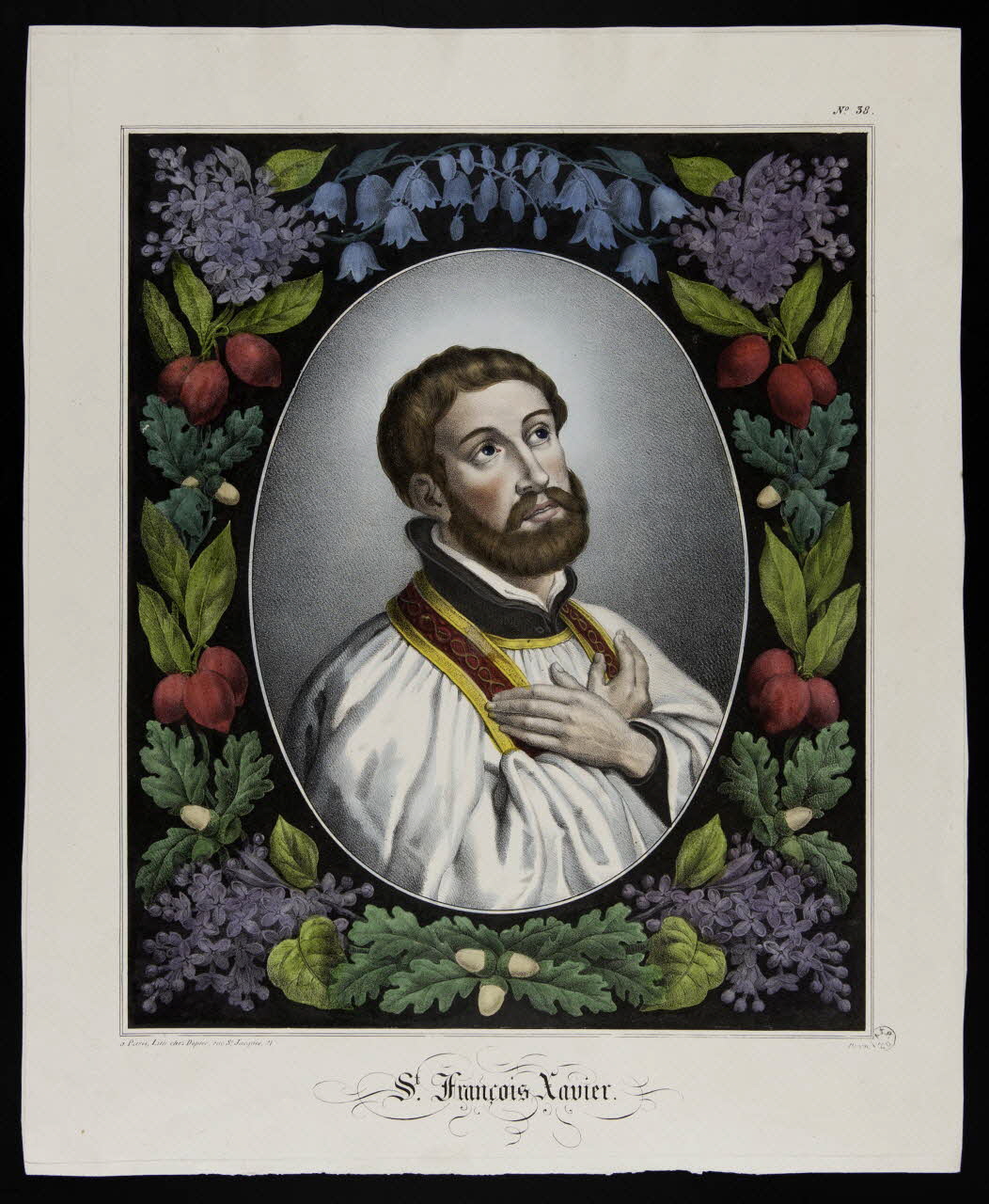 estampe St. François Xavier. 1960.147.89 Photo