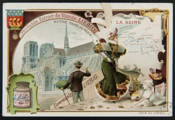 carte réclame chromo Paris 1903 1960.22.100 Photo
