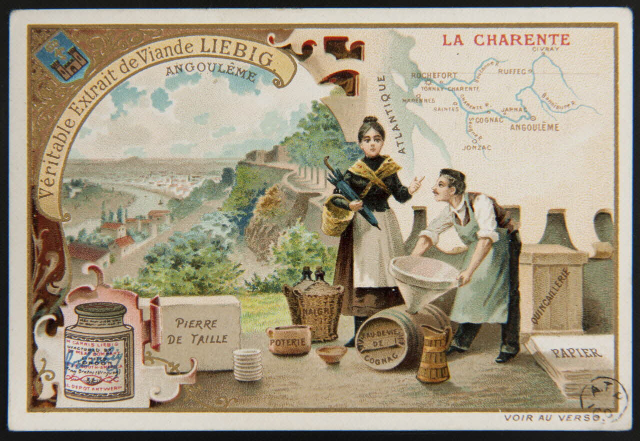 carte réclame chromo Paris 1903 1960.22.102 Photo