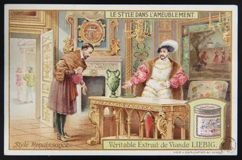 Liebig carte réclame chromo 1909 1960.22.121 Photo
