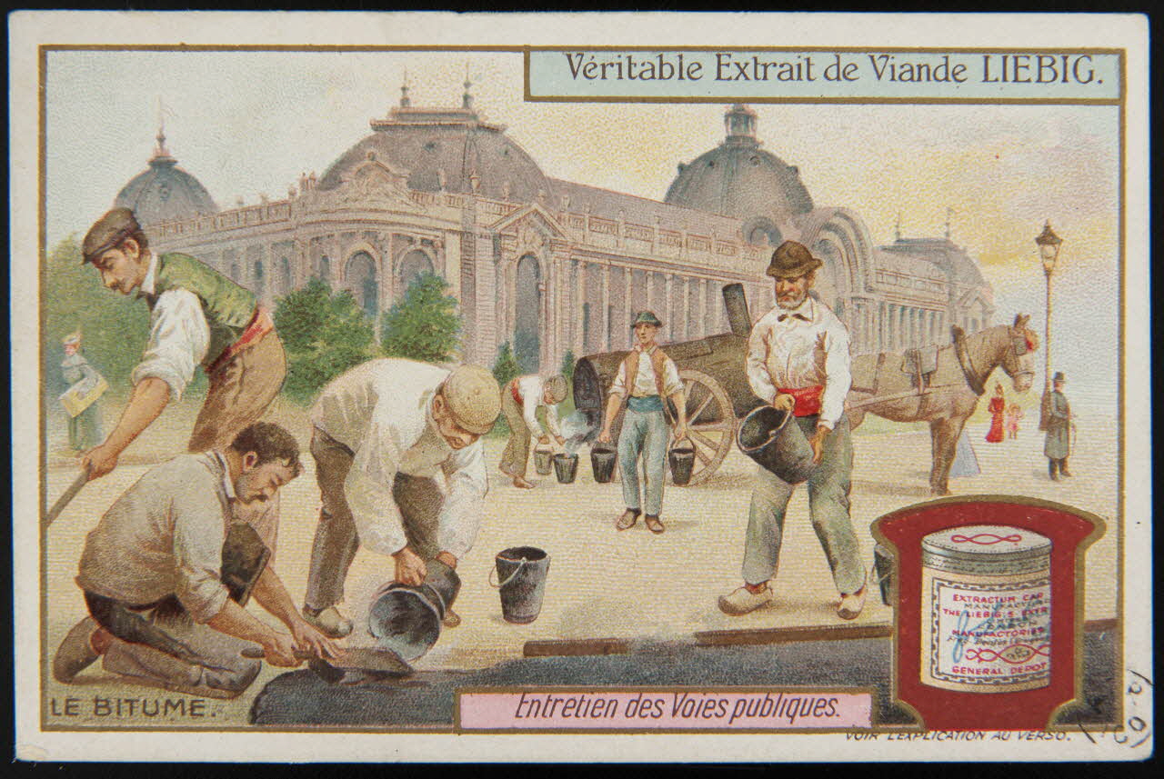 carte réclame chromo Paris 1909 1960.22.128 Photo