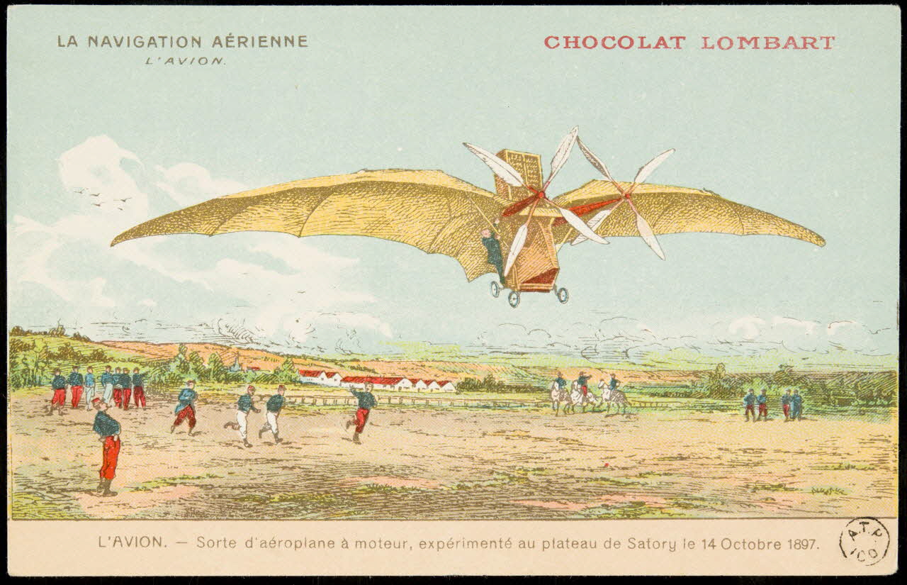 carte postale publicitaire chromo 1960.22.159 Photo