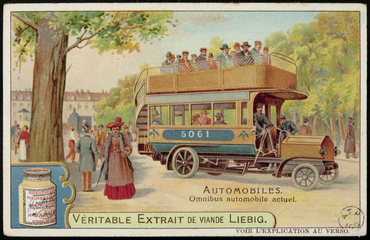 carte réclame AUTOMOBILES. 1960.22.189 Photo