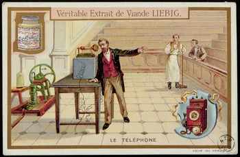 carte réclame LE TELEPHONE 1960.22.197  Photo