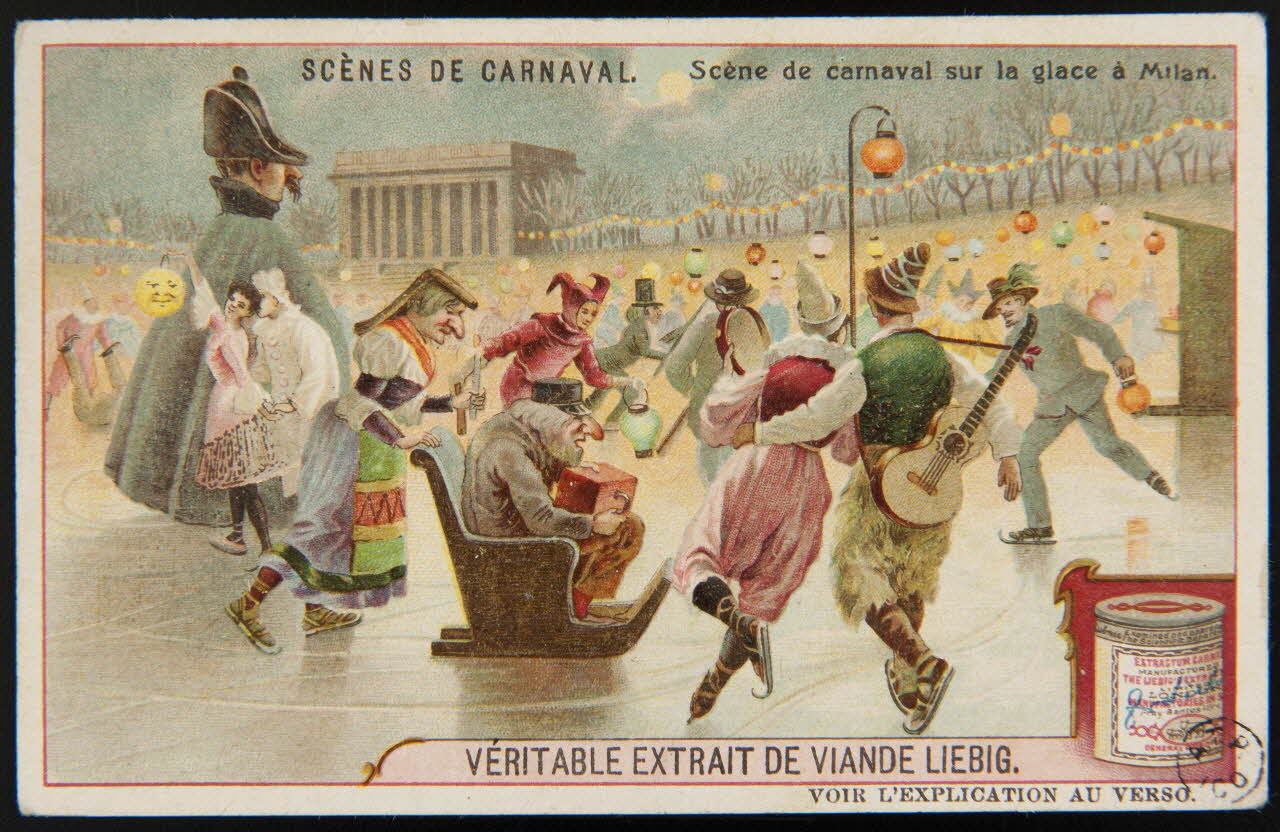 carte réclame chromo Paris 1910 1960.22.206 Photo
