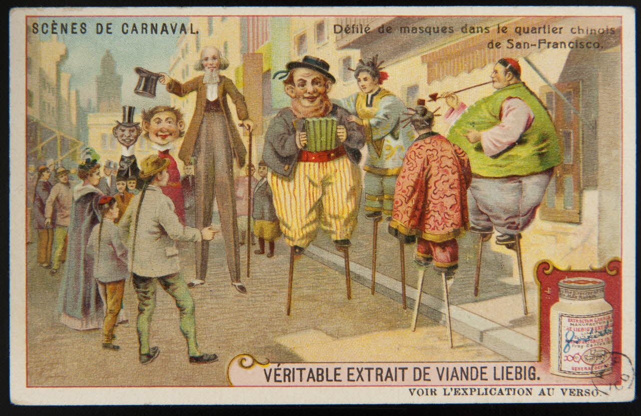 carte réclame chromo Paris 1910 1960.22.208 Photo