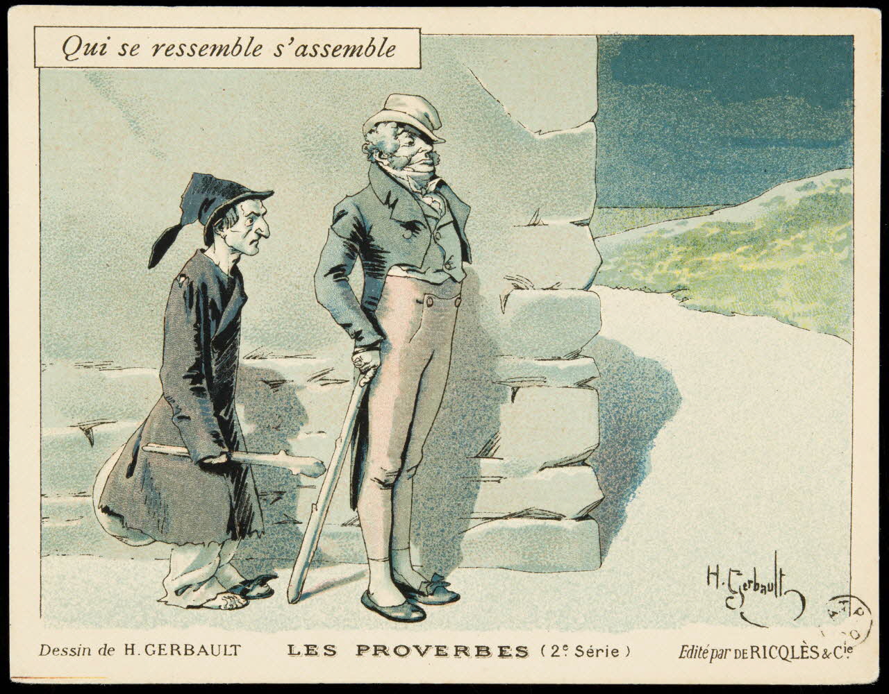 carte réclame chromo 1960.22.247 Photo