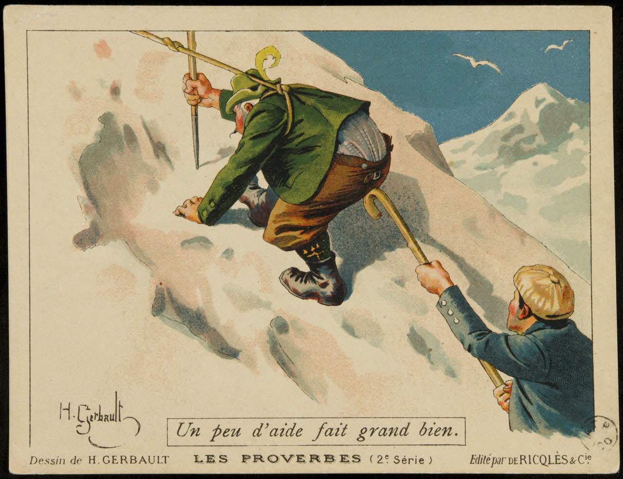 carte réclame chromo 1960.22.248 Photo