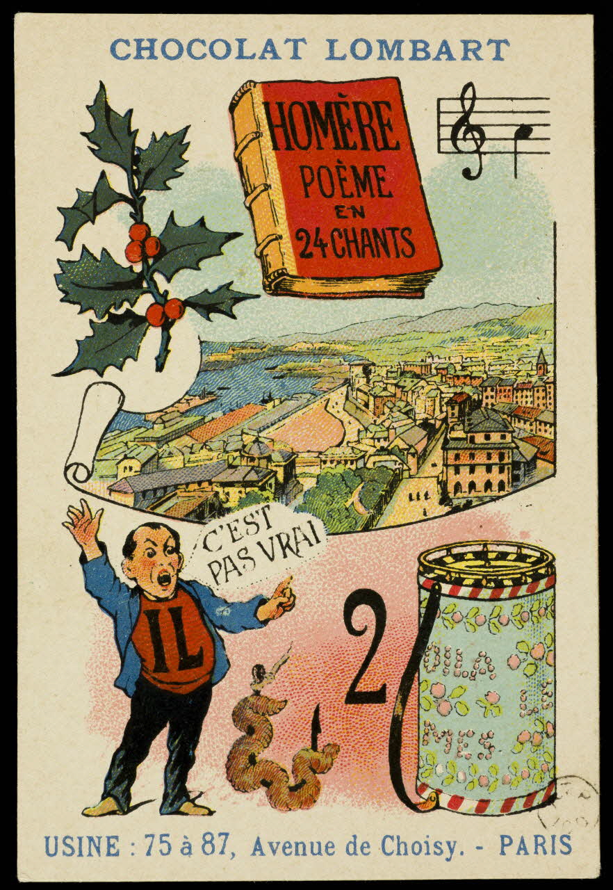 carte réclame chromo 1960.22.256 Photo