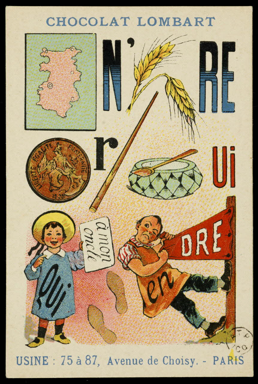 carte réclame chromo 1960.22.258 Photo