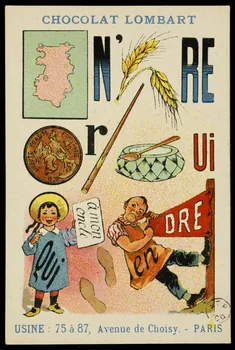 carte réclame chromo 1960.22.258  Photo