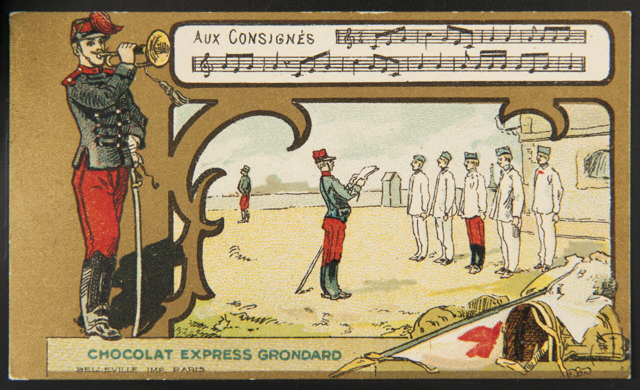 carte réclame AUX CONSIGNES 1960.22.299 Photo