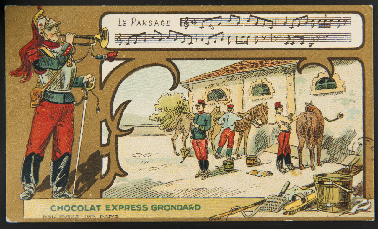 carte réclame LE PANSAGE 1960.22.303 Photo