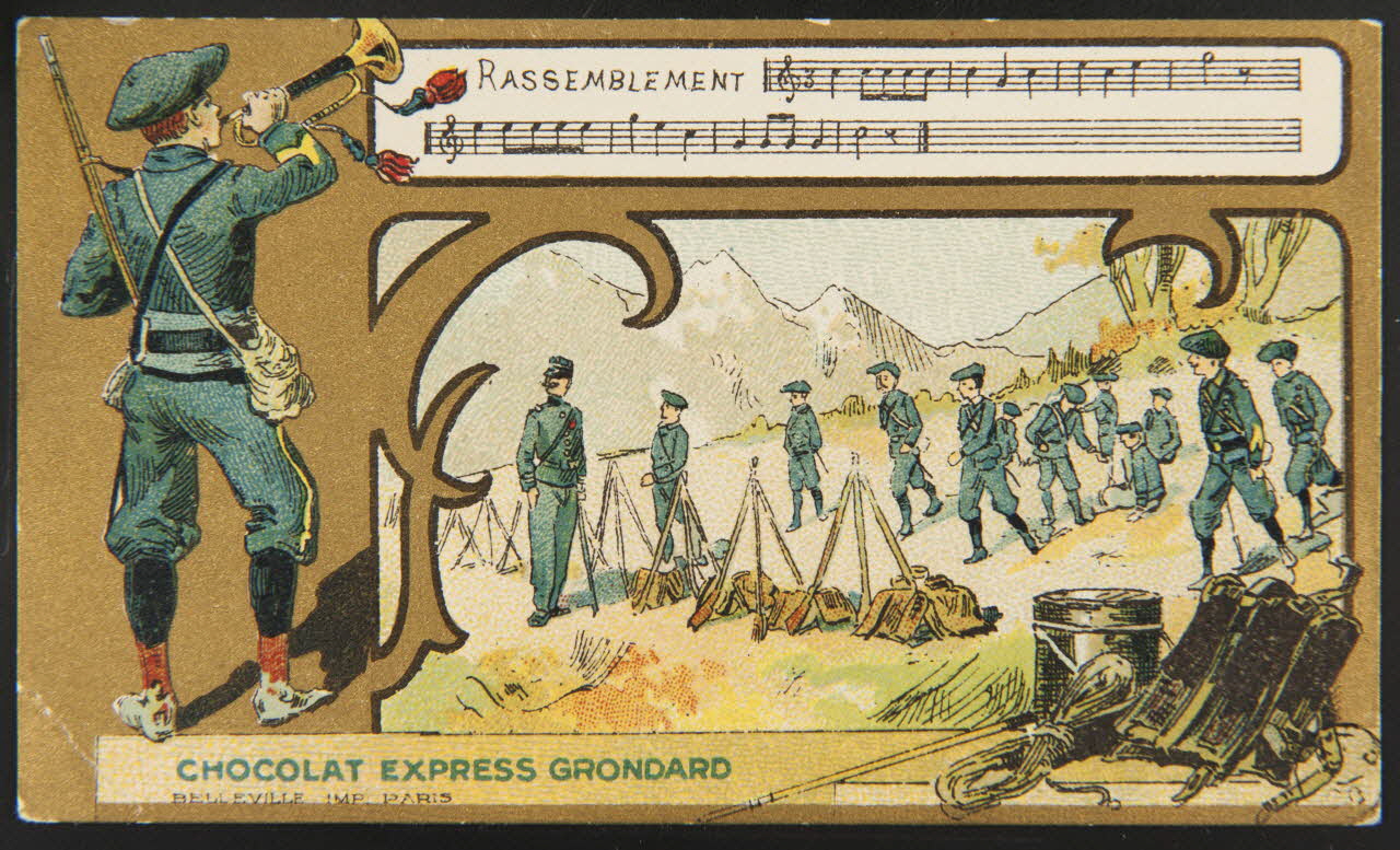 carte réclame RASSEMBLEMENT 1960.22.305 Photo