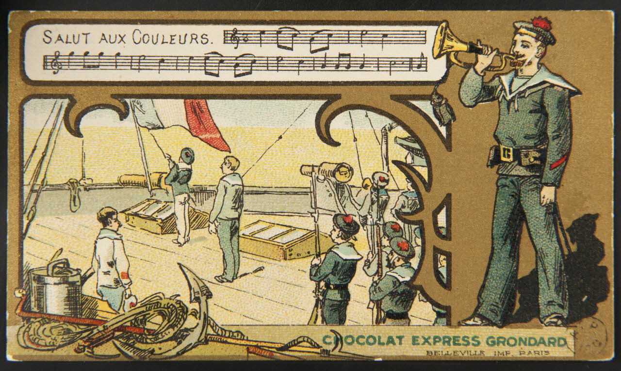 carte réclame SALUT AUX COULEURS 1960.22.306 Photo