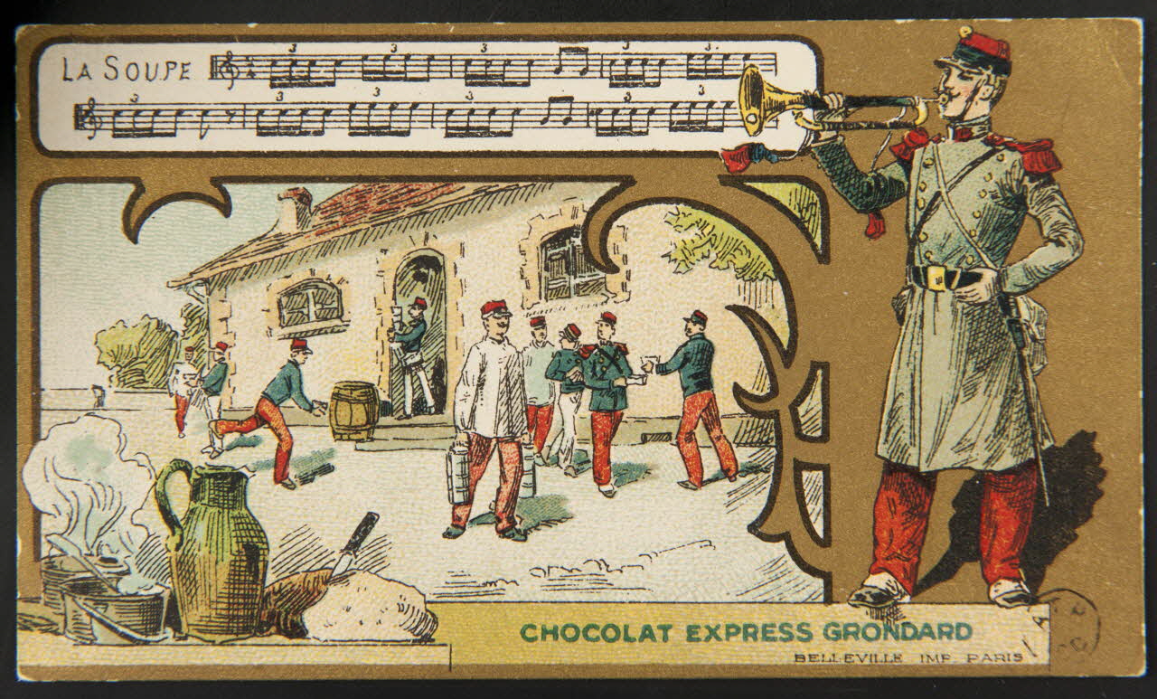 carte réclame LA SOUPE 1960.22.307 Photo