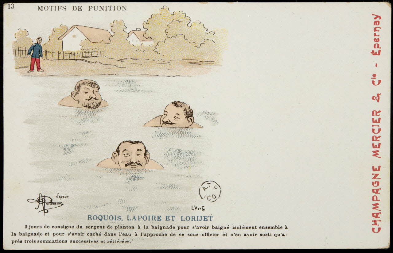 carte réclame LE MOT D'ORDRE  .....Le mot est Soult et Sébastopol. 1960.22.349 Photo