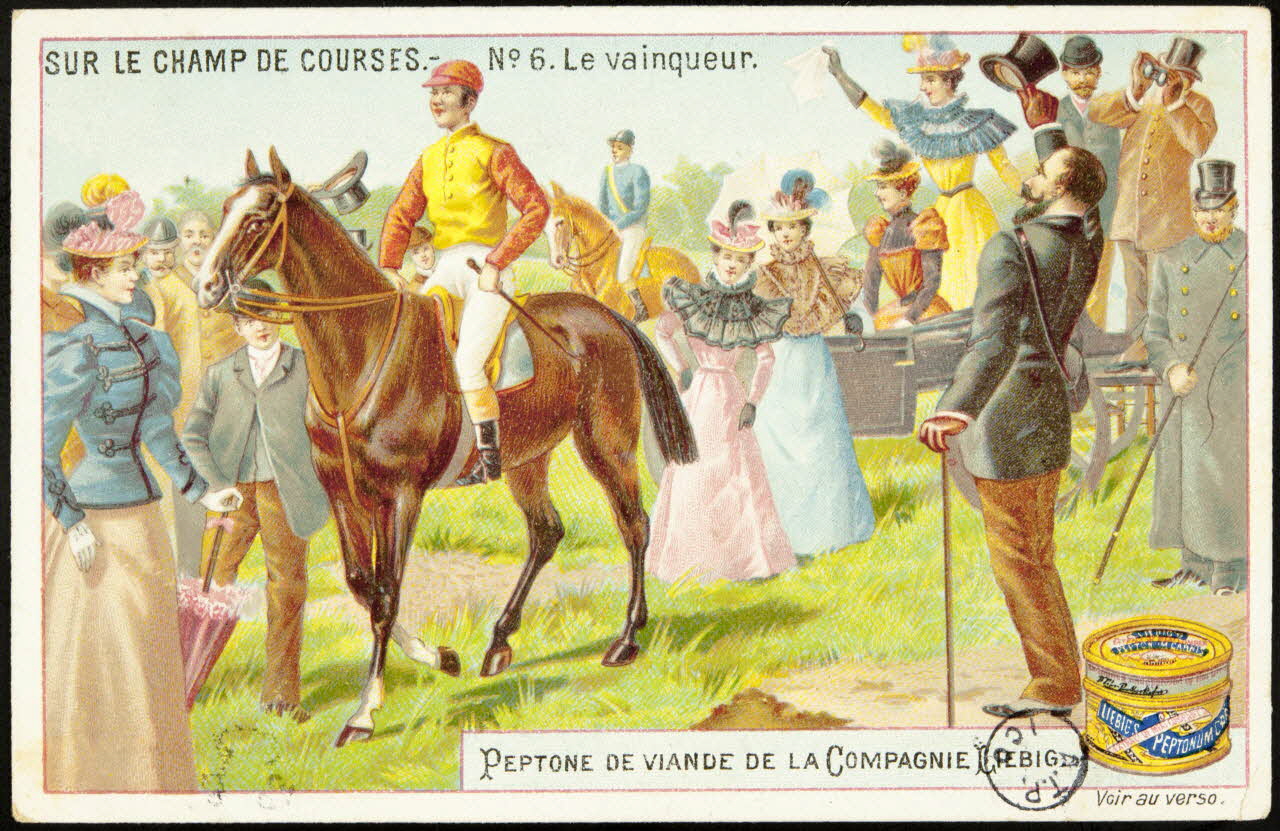 carte réclame chromo Paris 1900 1960.22.370.105 Photo