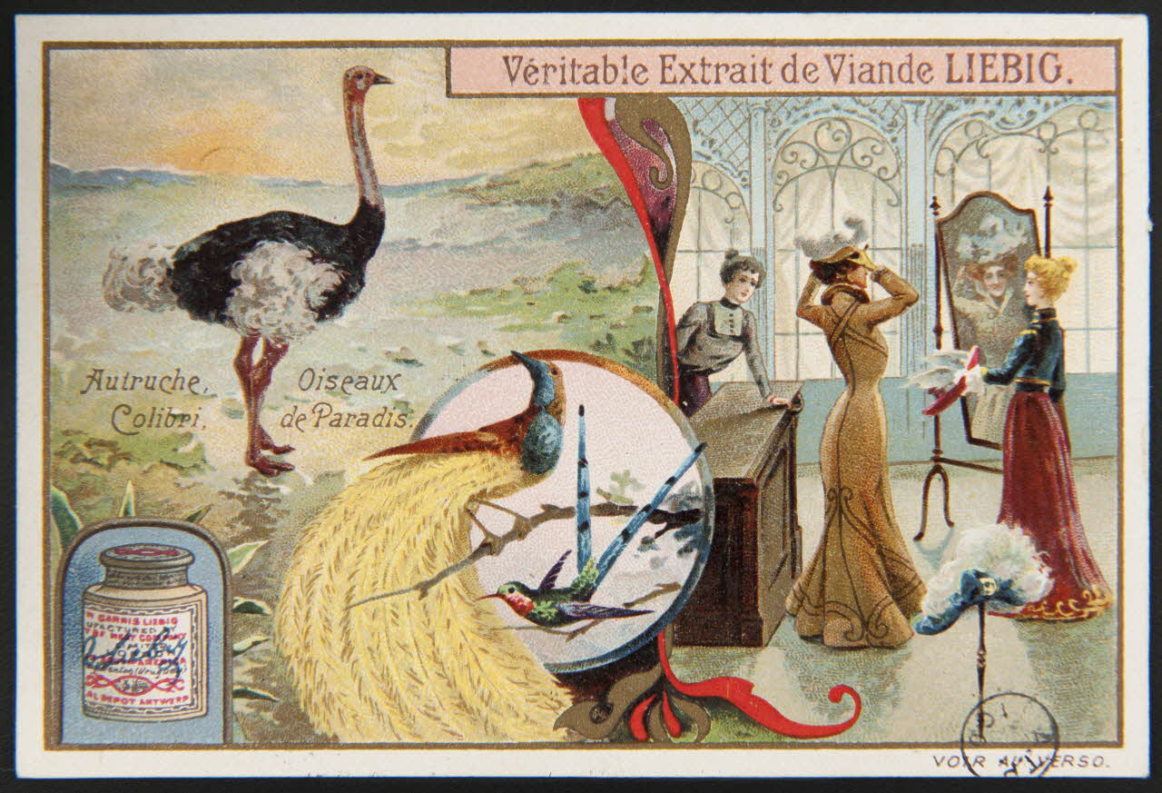 carte réclame chromo Paris 1904 1960.22.370.130 Photo