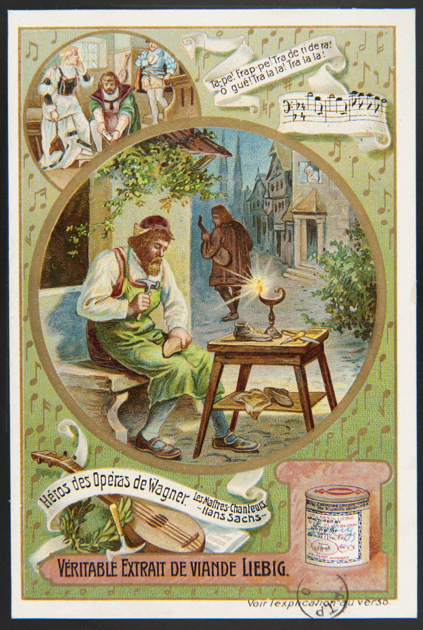 carte réclame chromo Paris 1906 1960.22.370.138 Photo