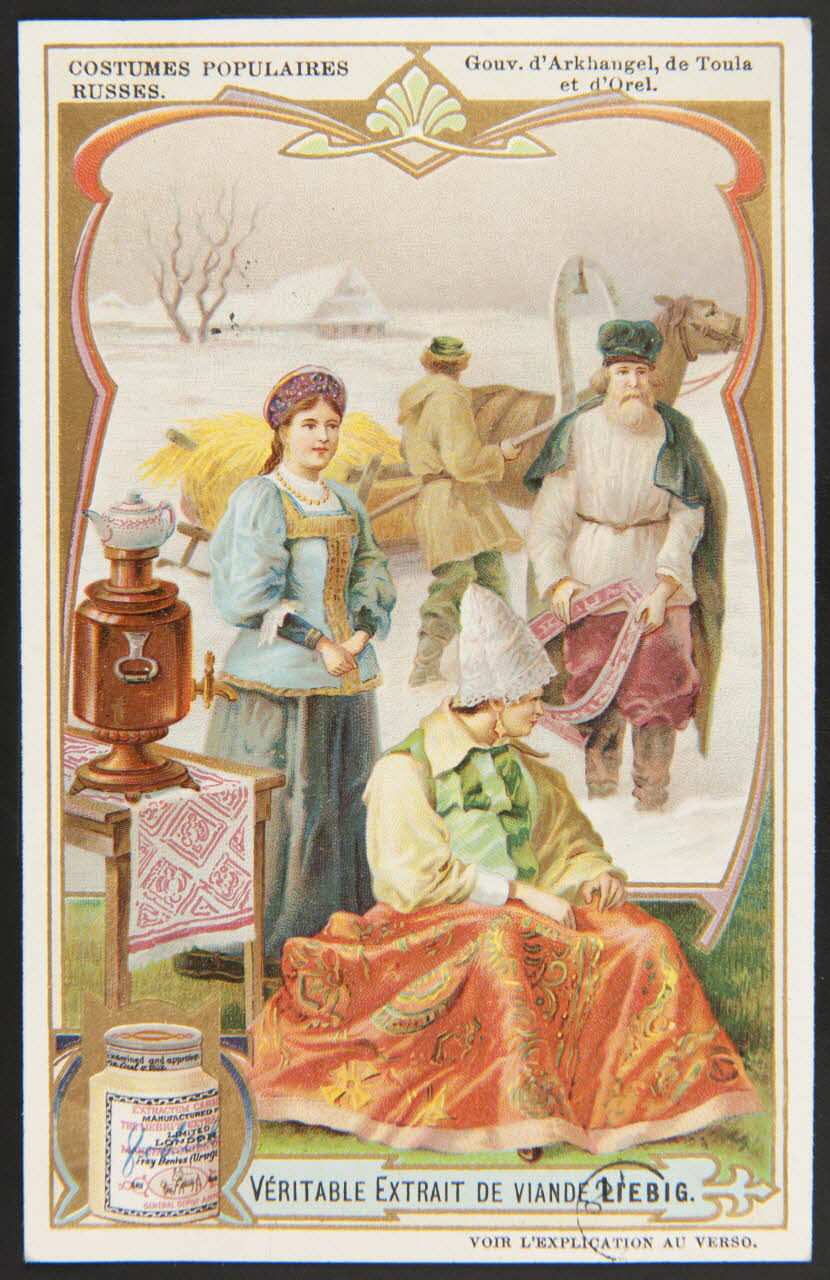 carte réclame chromo Paris 1906 1960.22.370.144 Photo