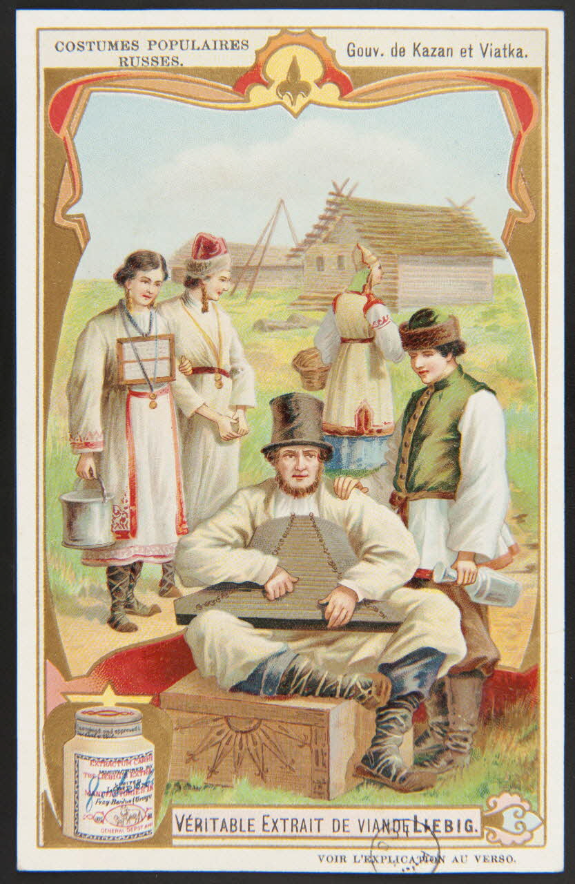 carte réclame chromo Paris 1906 1960.22.370.145 Photo