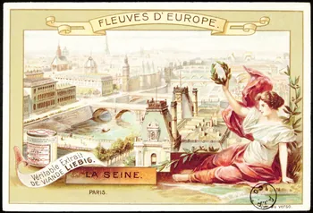 carte réclame chromo Paris 1898 1960.22.370.148 Photo
