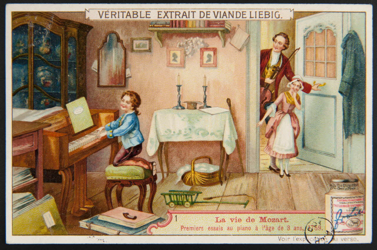 carte réclame chromo Paris 1906 1960.22.370.158 Photo