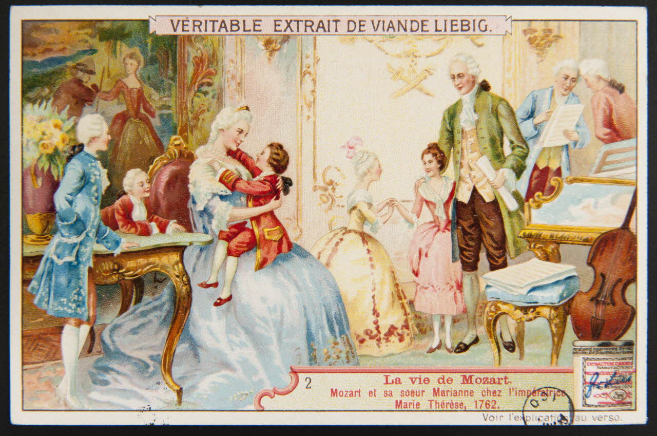 carte réclame chromo Paris 1906 1960.22.370.159 Photo