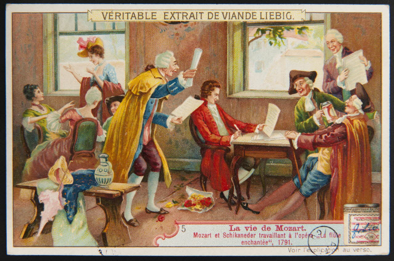 carte réclame chromo Paris 1906 1960.22.370.162 Photo