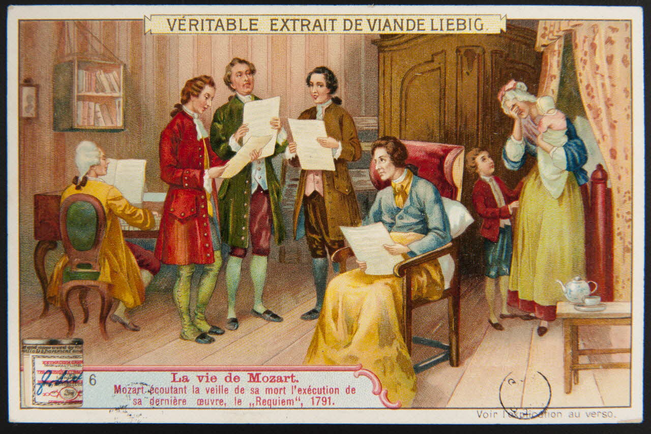 carte réclame chromo Paris 1906 1960.22.370.163 Photo