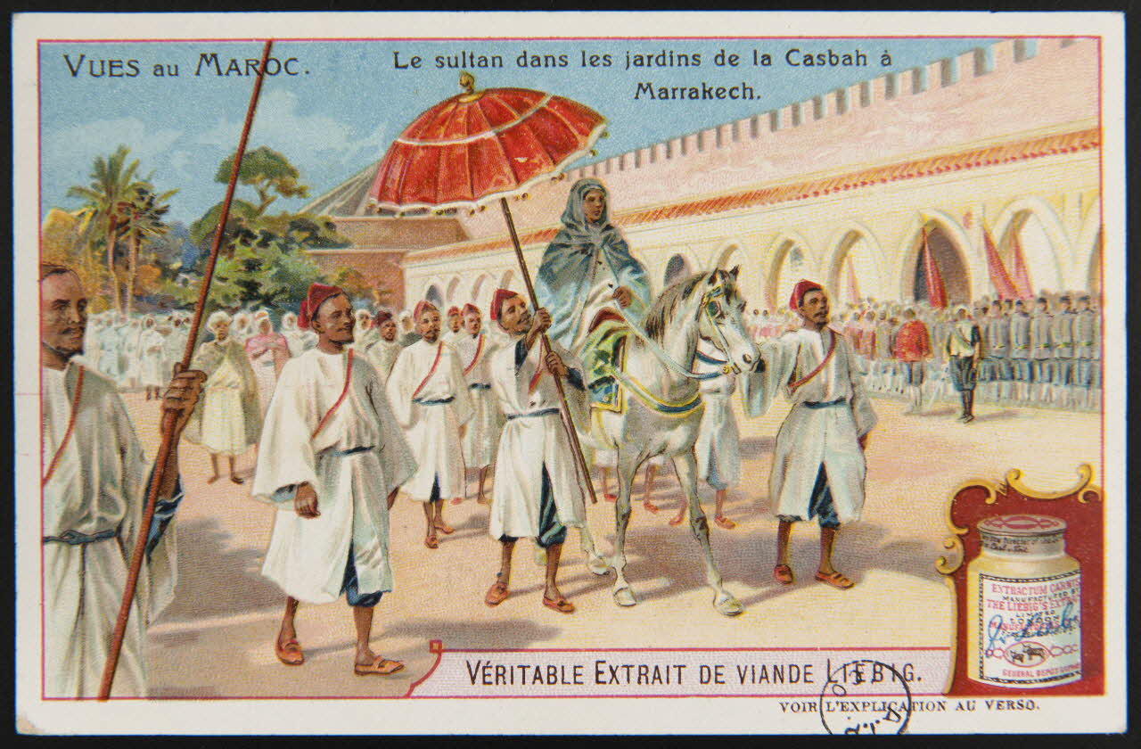 carte réclame chromo Paris 1906 1960.22.370.165 Photo